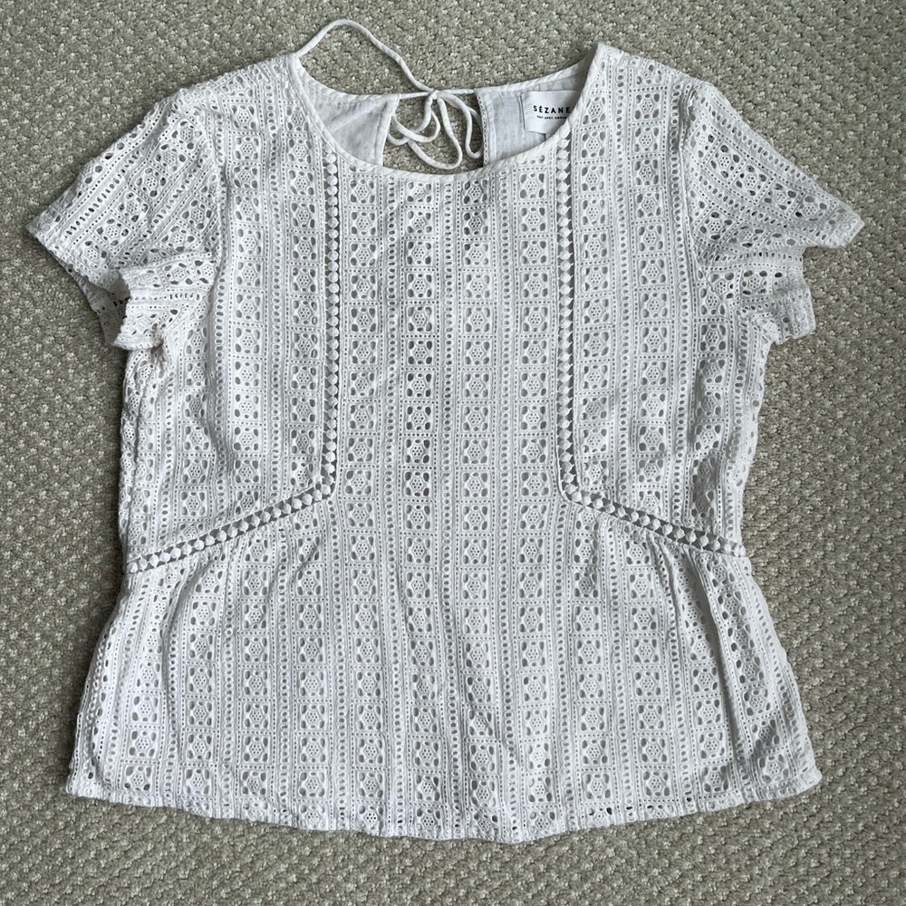 Sezane Knit Top